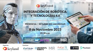 Vídeo Resumen  I Jornada de Integración de Robótica y Tecnologías 40 en Keyland SdG Valladolid [upl. by Jordon435]