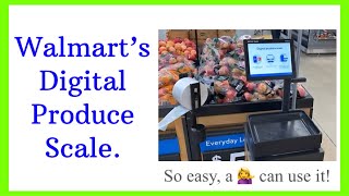 How To Use Walmart’s Digital Produce Scale [upl. by Alabaster]