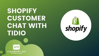 Shopify Customer Chat With TIDIO CHAT APP  Shopify Tutorial [upl. by Shamus]