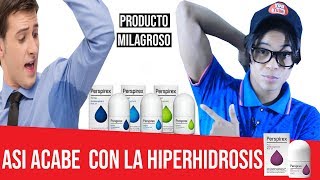 COMO ELIMINAR LA SUDORACION EXCESIVA  TU SOLUCION A LA HIPERHIDROSIS [upl. by Nissy]