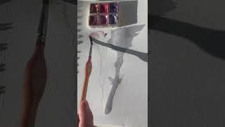 Draw glitter flower 🌸 artist shorts painting drawing flower [upl. by Lilak]