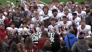 2023122 Okanogan Bulldogs STATE CHAMPIONSHIP win over Napavine for the 2B title [upl. by Esyahc]