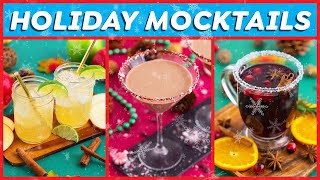 4 Homemade Christmas Mocktails [upl. by Granger]