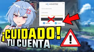 ⚠️NO ENTRARAS A GENSHIN ¡CAMBIA AHORA TU CUENTA ⚠️GENSHIN IMPACT gameplay español [upl. by Sherr]