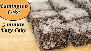 Lamington Cake Recipe Lamington cake recipe Indian Lamington cake recipe in Hindi Easy Lamington [upl. by Graig655]