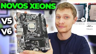 CHEGARAM OS XEONS V5 E V6 COM 42GHZ NO ALIEXPRESS SÃO BONS RECOMENDO MINHA OPINIÃO… [upl. by Helbon]