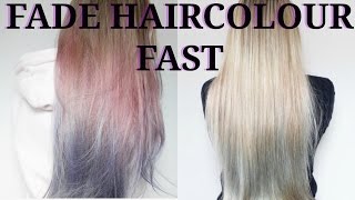 How to Fade lOreal COLORISTA Hair Colour FAST [upl. by Aniale964]