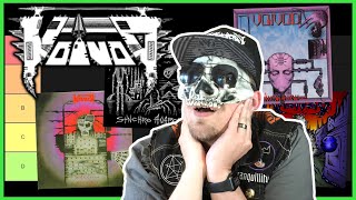 VOIVOD Albums RANKED Best To WORST [upl. by Bainbridge]