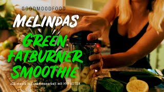 Melindas Green Fatburner Smoothie  Fitness amp Abnehmen mit DIY Rezept inspired by Daniel Schiffer [upl. by Priebe386]