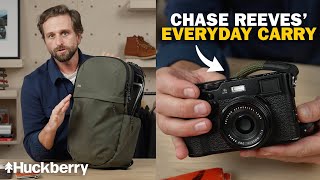 Chase Reeves’ New Favorite Backpack Everyday Carry and Travel Essentials  Huckberry EDC [upl. by Coletta]