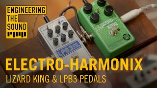 ElectroHarmonix  Lizard King amp LPB3 Pedals  Full Demo and Review [upl. by Dowling698]