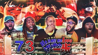 Sendos Looking Strong Hajime no Ippo Ep 73 Reaction quotSurpass that Momentquot [upl. by Lledner]