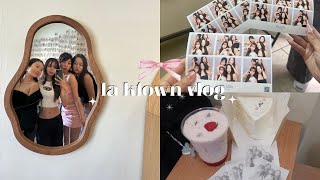 LA KTOWN vlog cafe hopping photobooh kbbq los angeles day trip [upl. by Anitsirc58]