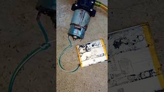 12 volt DC motor connect to battery 5v🔋shots viral project DC motor [upl. by Oitaroh749]