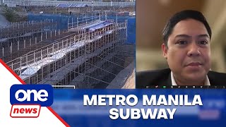 Metro Manila Subway is at quotpoint of no returnquot – DOTr [upl. by Molli444]