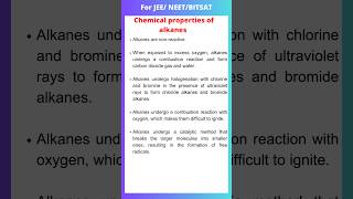 Chemical properties of alkanes  organic chemistry  hydrocarbons [upl. by Kain792]
