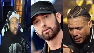 Zino… zino DJ Akademiks reacts to Benzino having meltdown on Drink champs while speaking on Eminem [upl. by Iahcedrom]