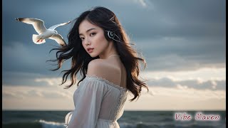 By the Sea – Is Her Beauty One with Nature photoalbum photography girl music sea seagulls [upl. by Shorter407]