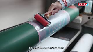 Levantamiento del borde de la manga  tesa® Softprint [upl. by Vander]