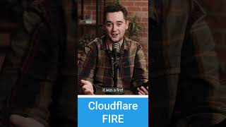 Cloudflare FIRE Causes Huge Outage  SecurityMetrics News shorts [upl. by Anirrok]