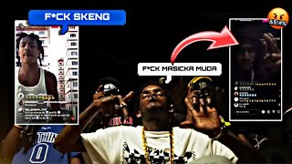 Skeng Vs Kman 6ixx amp Masicka  Gets Disrespectful In Menace Music Video [upl. by Radmen]