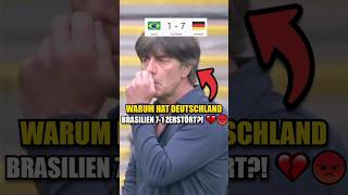 Der wahre Grund für Deutschlands 71 Demütigung von Brasilien 😡💔 [upl. by Halimeda]