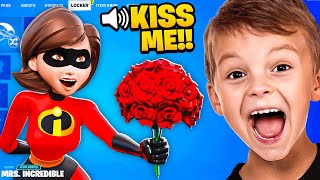 I Hired a 9 Year Old To Get Me a Girlfriend Fortnite [upl. by Goodrow]