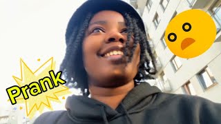 PRANK🤩ARIELA AKOREYE PRANK ARNAUD BIRAMUPFANA🙆‍♀️ BARAMUFASHE [upl. by Anuska]