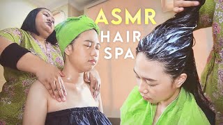 ASMR Creambath  5 Smoothly Intense Indonesian Hair Spa [upl. by Aylat]