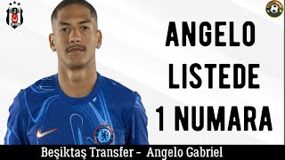 Beşiktaş Transfer⚽️ Angelo Gabriel Beşiktaş beşiktaş angelogabriel [upl. by Diskson]