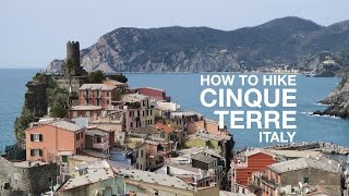 Hiking All of Cinque Terre Italy IN ONE DAY [upl. by Carisa]