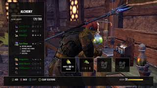 ESO Mastercraft Alchemy Writ Damage Magicka Poison IX Lingering Health Restore Health Rav Magicka [upl. by Nuhsyar]