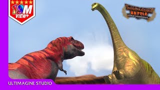 Dinosaurs Battle s1 GB6 pong1977 dinosaursbattles dinosaur dinosaurs jurassicworld [upl. by Oiliduab]