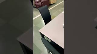 Godrej dining tables with chair new designing dining table chair shortvideo youtubeshorts shorts [upl. by Kciredorb]