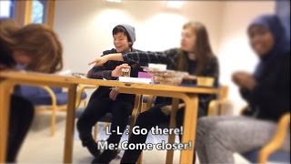 Come with me to school English subtitles  Vlog 16122016 [upl. by Airretnahs664]