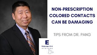 Is it Safe to Wear NonPrescription Colored Contacts  Dr Albert Pang [upl. by Jasmine]