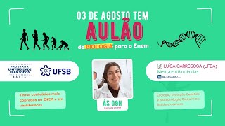 Aulão  Biologia UPTUFSB [upl. by Laekcim]