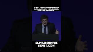 MILEI SIEMPRE TIENE RAZÓN LLA VLLC milei2027 españa BOLIVIA COLOMBIA MEXICO CFK [upl. by Noraj285]