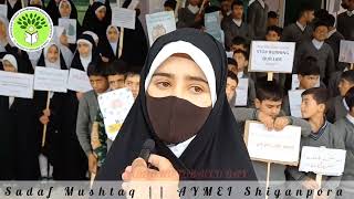 Anti Tobacco Day31052023Tajalee Zehra AYMEI SCHOOL SHIGANPORA [upl. by Ahsetal]