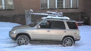 Honda CRV in snow [upl. by Pharaoh802]