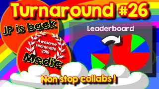 Agario Team Mode Turnaround 26  non stop collabs with Medic [upl. by Wandis]