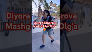 Diyora Keldiyorova Mashgulotga Olga viralshorts judo diyorakeldiyorova sports rek reels o [upl. by Arimihc]