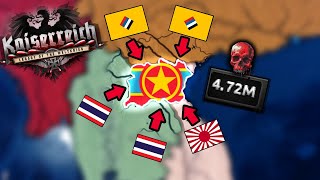 A CATÁSTROFE DA INDOCHINA NO KAISERREICH [upl. by Enomed]