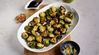 Crispy Air Fryer Brussels Sprouts [upl. by Zora310]