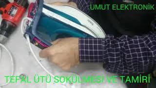 TEFAL ÜTÜ SOKÜLMESİ VE TAMİRİ [upl. by Wiseman]