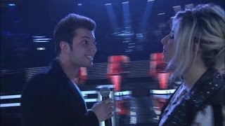 The Voice IT  Serie 2  Battle 1  Simone Di Benedetto Vs Valentina Sarto [upl. by Llehsar]