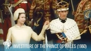 Prince Charles Investiture of the Prince of Wales aka POW 1969  British Pathé [upl. by Harelda]