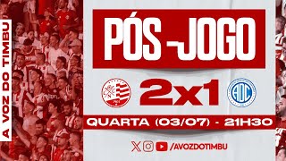 PósJogo Náutico 2 x 1 Confiança e Repercussão sobre a nova camisa do Náutico [upl. by Joshuah]