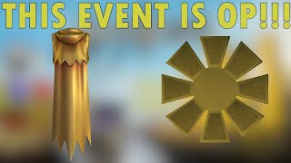 INSANE BUFFS FROM GOLDEN CAPE  RS3 Ironman 26 runescape 2023 [upl. by Krongold]