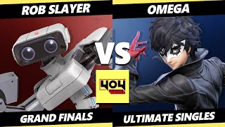 4o4 Weekly 16 GRAND FINALS  ROB Slayer ROB Vs Omega Joker Smash Ultimate  SSBU [upl. by Ahsiuqet]